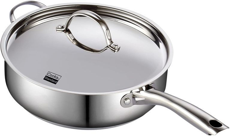 Best Cooks Standard Stainless Steel Deep Saute Pan Review