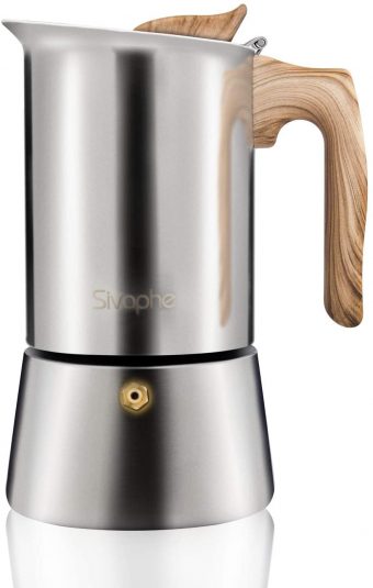 Best Sivaphe Stainless-Steel Espresso Coffee Moka Pot Review