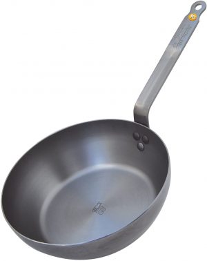 Best 9. De Buyer Mineral B Round Country Chef Carbon Steel Pan Review